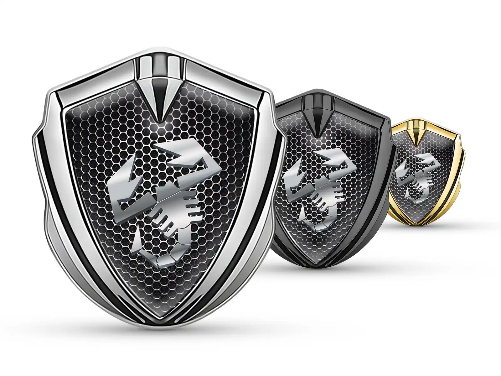 Fiat Abarth Metall Emblem Abzeichen Limitierte Edition Schick